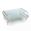 Duke Manufacturing TS482DSDD-32 31-1/2in Dual Shelf Self-Service Double Sided Food Shield 