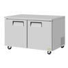 Refrigeration X XUR-60-N6 60.25in Wide Two Section Undercounter Refrigerator 