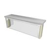Duke Manufacturing TS560-60 Thurmaduke 60in Full Service Flip-Up Front Glass Sneeze Guard 