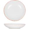 International Tableware, Inc PR-110-R Provincial 40oz European White Porcelain Pasta Bowl - 1dz 