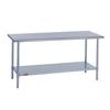 Duke Manufacturing 314-3024 30in x 24in Supreme 14/300 Stainless Steel Work Table 