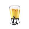 Cal-Mil 1610 Classic 11in x 11in Clear Polycarbonate Beverage Dispenser 