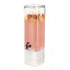 Cal-Mil 1112-5AH 9in x 11.5in Clear Acrylic 5gl Square Beverage Dispenser 