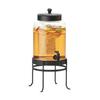 Cal-Mil 1580-2-13 SoHo 10in x 12in Clear 2gl Beverage Dispenser 