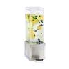 Cal-Mil 3394-3-55 Urban 8in x 8in x 24"H Clear 3gl Beverage Dispenser 