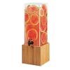 Cal-Mil 3697-3-60 Bamboo 8.25in x 9.75in x 25.75"H 3gl Beverage Dispenser 