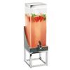 Cal-Mil 3804-3-83 Ashwood 8in x 8in x 26"H Gray Oak 3gl Beverage Dispenser 