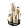 Cal-Mil 723 12in Dia. x 20"H Clear 14.7L Revolving Cereal Dispenser 
