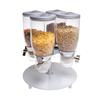 Cal-Mil 3514-4-39 13.5in x 13.5in x 17.75"H Platinum Cereal Dispenser 