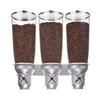 Cal-Mil 3518-3-39 18.5in x 6.75in x 19.75"H Platinum Cereal Dispenser 