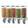 Cal-Mil 3518-5-39FF 40in x 6.5in x 19.75"H Platinum Cereal Dispenser 