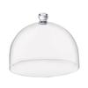 Cal-Mil 22058-11-12 11in Dia. Clear Polycarbonate Lift Off Dome Cover 