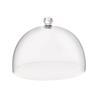 Cal-Mil 22058-12-12 12.25in Dia. Clear Polycarbonate Lift Off Dome Cover - 3 Each 