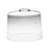 Cal-Mil P311 12in Dia. x 9"H Clear Acrylic Flat Top Pie Cover - 3 Each 