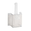 Cal-Mil 623 3in x 6in Wall Mounted Polycarbonate Scoop Guard 