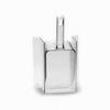 Cal-Mil 1031-32 Econo 4.25in x 7.5in Clear Plastic Wall-Mounted Scoop Guard 