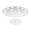Cal-Mil 1265 12in Dia. X 7"H Clear Acrylic Ice Cream Cone Pedestal 