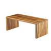 Cal-Mil 1934-8-60 Bamboo 22in x 10in x 8"H 1-Step Display Riser 
