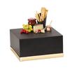 Cal-Mil 22127-6-116 Monaco 14in x 14in x 6"H Black Cube Display Riser 