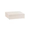 Cal-Mil 22420-3-113 Newport 12in x 12in x 3"H White-Washed Pine Wood Display Riser 