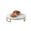 Cal-Mil 22425-3-81M Heritage 12in x 12in x 3"H Marble Melamine Display Riser 