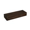 Cal-Mil 22428-3-112 Heritage 7in x 20in x 3"H Dark-Stained Oak Wood Display Riser 