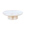 Cal-Mil 22453-4-113 Newport 12in Dia. x 4"H Pine Wood Display Riser 