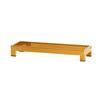 Cal-Mil 23605-3-130 Brooklyn 20in x 6in x 3"H Antique Brass Metal Display Riser 