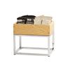 Cal-Mil 23800-6-49 6in x 10in x 6"H Chrome Finish Open Frame Display Riser 
