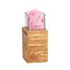 Cal-Mil 3427-7-99 Madera 4.5in x 4.5in x 7"H Rustic Pine Display Riser 