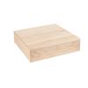 Cal-Mil 432-3-71 Blonde 12in x 12inx 3"H Display Riser 