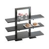 Cal-Mil 1464-13 18.25in x 11in Black Metal Riser Display Stand Frame 