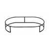 Cal-Mil 22325-3-13 17.75in x 10.75in x 3"H Black Metal Platter Riser 