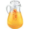 Cal-Mil JC102 Gourmet 11in Dia. Clear Glass 0.75gl Pitcher 