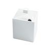 Cal-Mil 1432-15N 4in x 4in White Melamine 12oz Storage Jar - 3 Each 