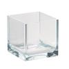 Cal-Mil 22055-4-12 4in x 4in x 4"H Square Polycarbonate Storage Jar - 3 Each 