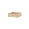 Cal-Mil 22312-4-71 Blonde 6in x 3in x 4"H Maple Wood Box - 4 Each 