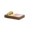 Cal-Mil 23842-1-78 Sydney 6.5in x 10in x 1.5"H Walnut Smallware Box 