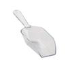Cal-Mil 1029-3S 8.25in Clear Polycarbonate 3oz Scoop - 1dz 