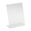 Cal-Mil 513 Classic 8.5in x 11"H Clear Acrylic Display Easel - 1dz 