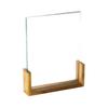 Cal-Mil 1510-811-60 Bamboo 8.5in x 11"H U-Frame Card Holder - 6 Each 