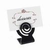 Cal-Mil 248-13 2in x 2.5"H Black Plastic Countertop Card Holder - 2dz 