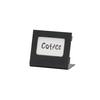 Cal-Mil 28513-32-13 Classic 4.5in x 2.25in x 4"H Black Plastic Cardholder - 6 Each 