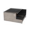 Cal-Mil 3435-110 Aspen 14.75in x 12.75in x 6.5"H Gray Pine Wood Butane Burner 
