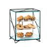 Cal-Mil 1501-13 Glacier 16in x 12in Clear Acrylic 3-Tier Pastry Display Case 