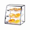Cal-Mil 1708-1318 18in x 16in Clear Acrylic 3-Tier Self-Serve Display Case 
