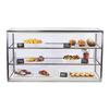 Cal-Mil 22323-55 Luxe 42in x 17in Clear Acrylic 3-Tier Display Case 