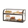 Cal-Mil 23754-112 Heritage 42in x 17in Stained Oak Arched Display Case 