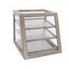 Cal-Mil 3432-110 Aspen 21.5in x 21in x 21.5"H 3-Tier Ambient Display Case 