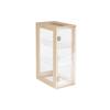Cal-Mil 1204-71 Blonde 8in x 13in Clear Acrylic 3-Tier Stackable Bread Box 